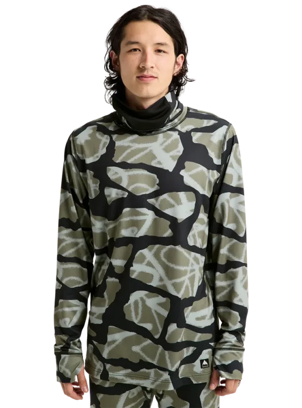 Men's Burton Midweight Base Layer Long Neck Shirt