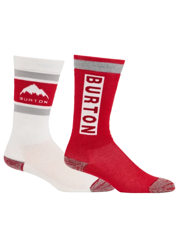 Kids' Burton Weekend Midweight Socks (2 Pack)