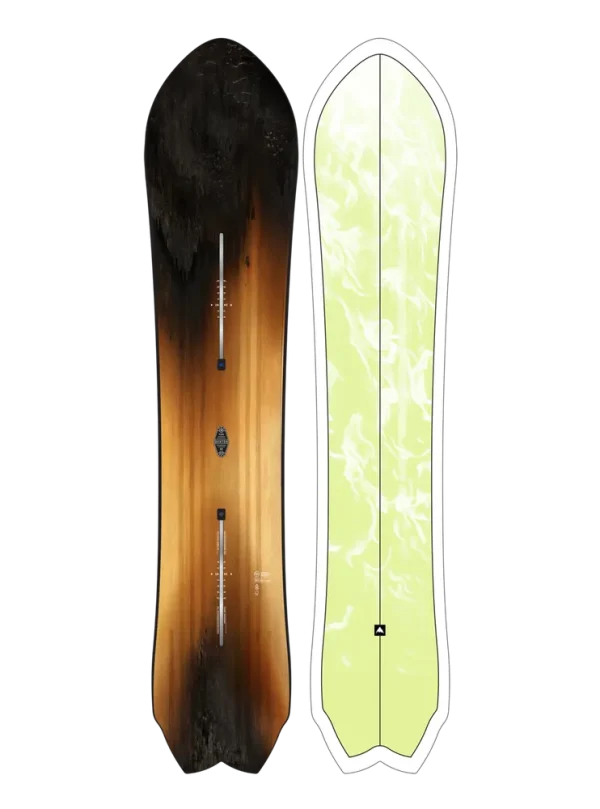 Burton 3D Fish Directional Flat Top Snowboard