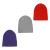 Prism Violet / Fiesta Red / Gray Cloud