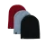 True Black / Dusty Blue / Deep Red