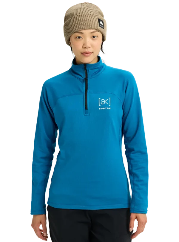 Women's Burton [ak]® Helium Grid Quarter-Zip Fleece
