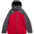 Gotham Gray / Geranium Red